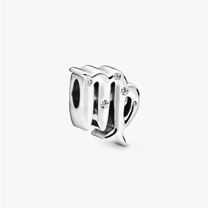925 Sterling Silver Virgo pandora charm